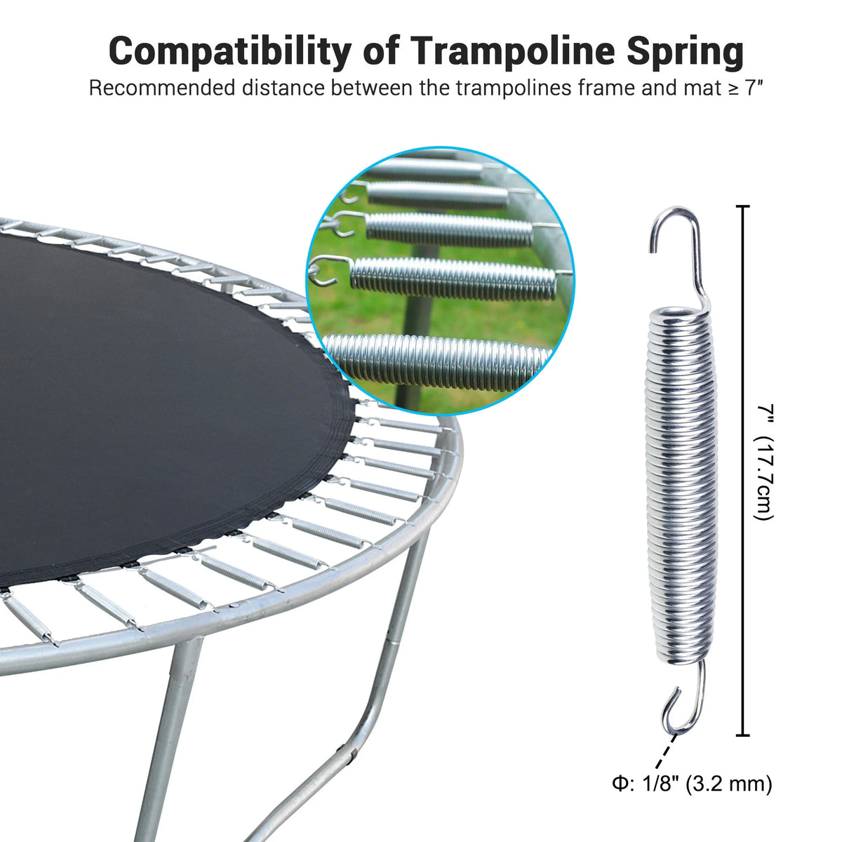 5.5 Trampoline Springs Pack of 80 U568646