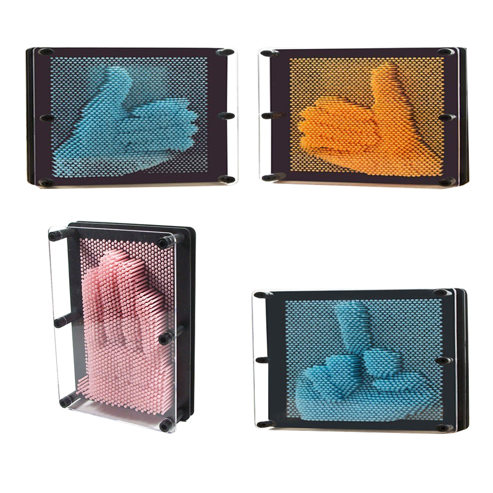 Medium Size Pink 3-Dimensional Pin Art Board Toy K397