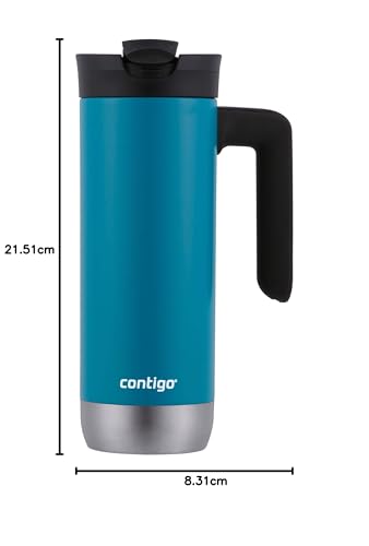 Stainless Steel 20oz Travel Mug with Handle N512462