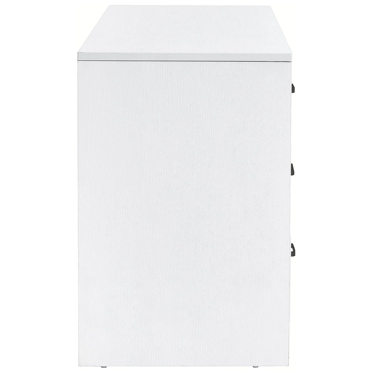 White 6 Drawer Wood Dresser Y5035