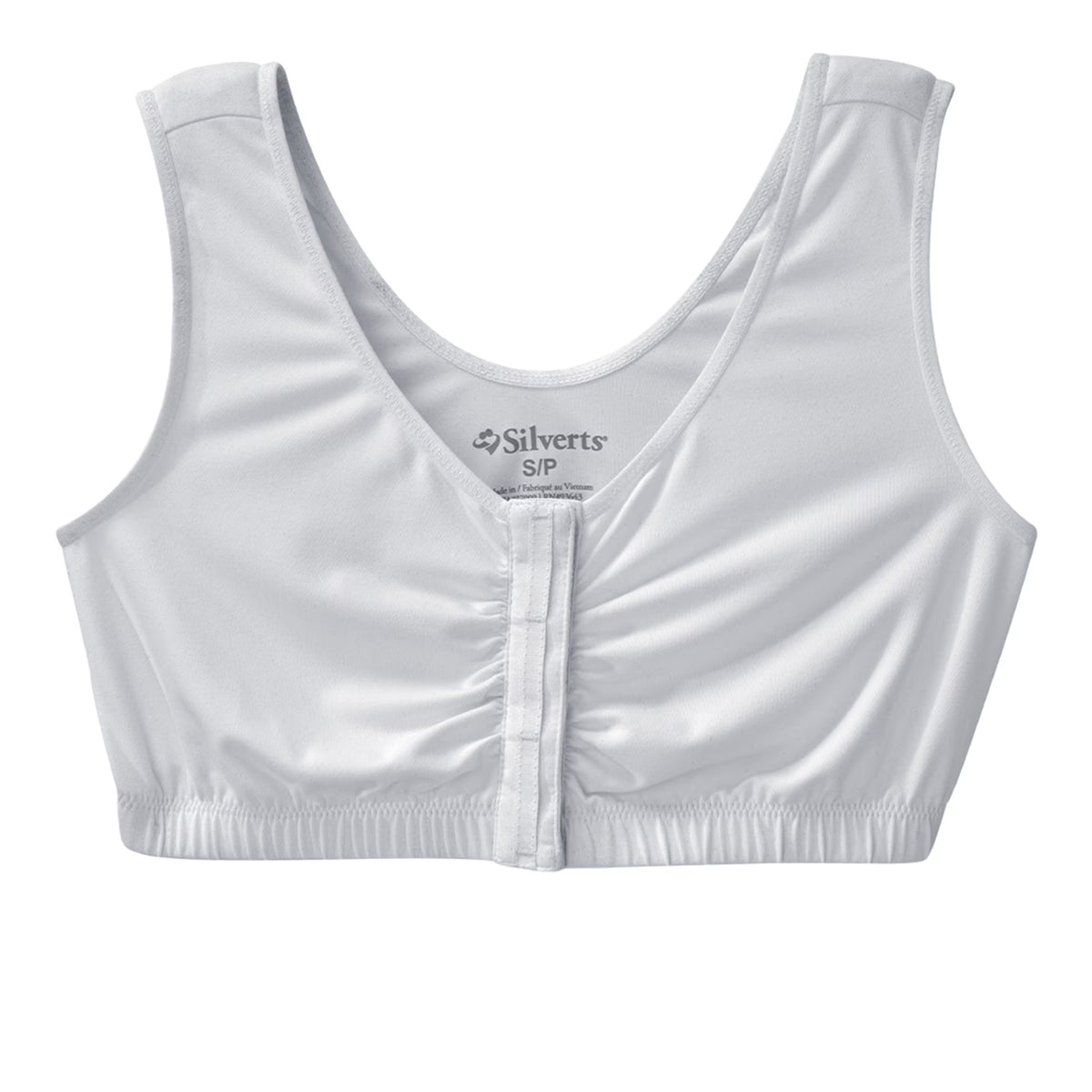 White Adaptive Front Closure Bra J36662