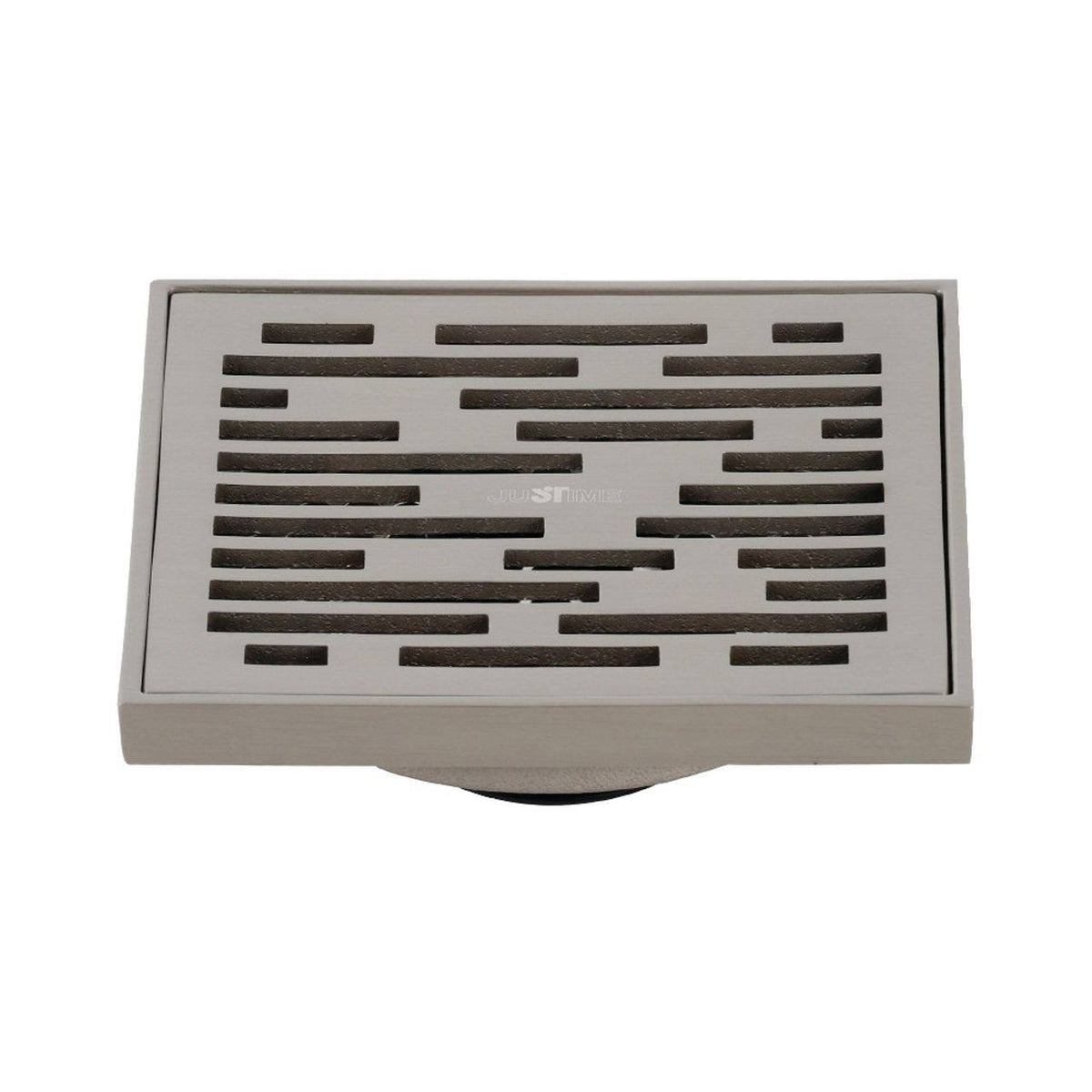 Brushed Nickel Square Grid Shower Drain B98109