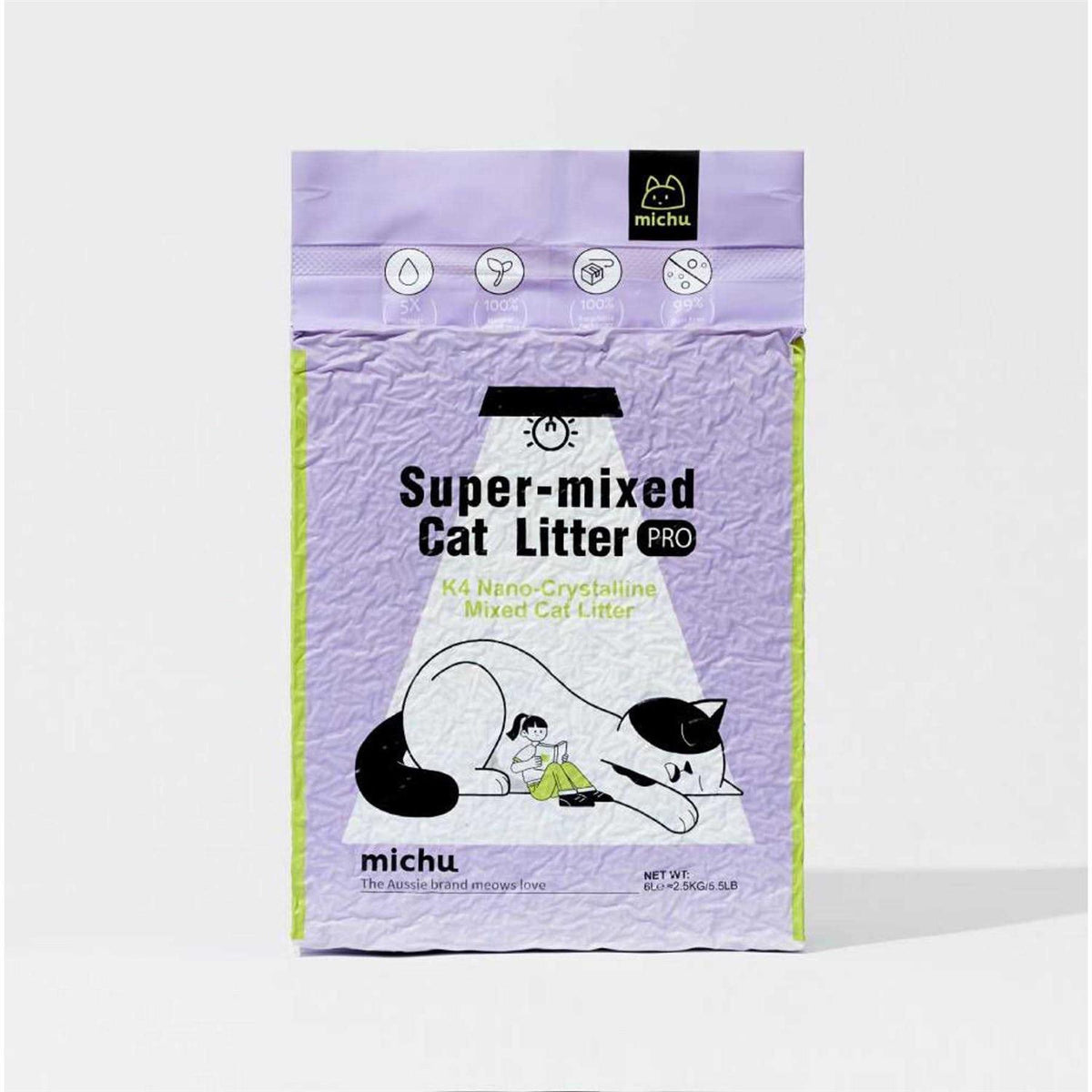 Mixed Tofu Heavy Duty Flushable Kitty Litter O537