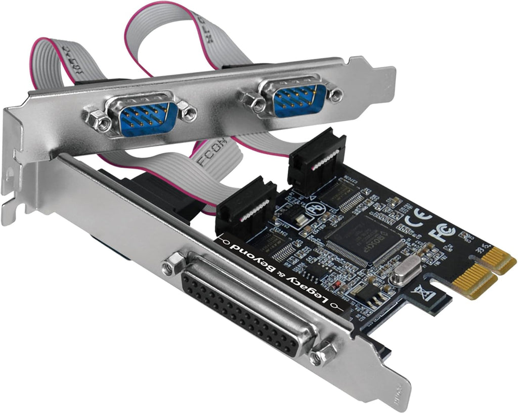 Quad (4 Port) Serial RS-232 PCIe Card with 16C550 UART Pack of 2 K4999