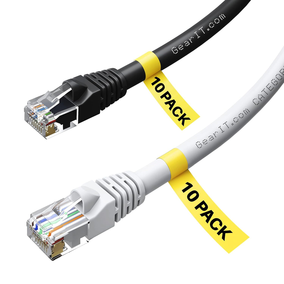 Cat6 Ethernet Cable 25 Feet 20-Pack Z14506