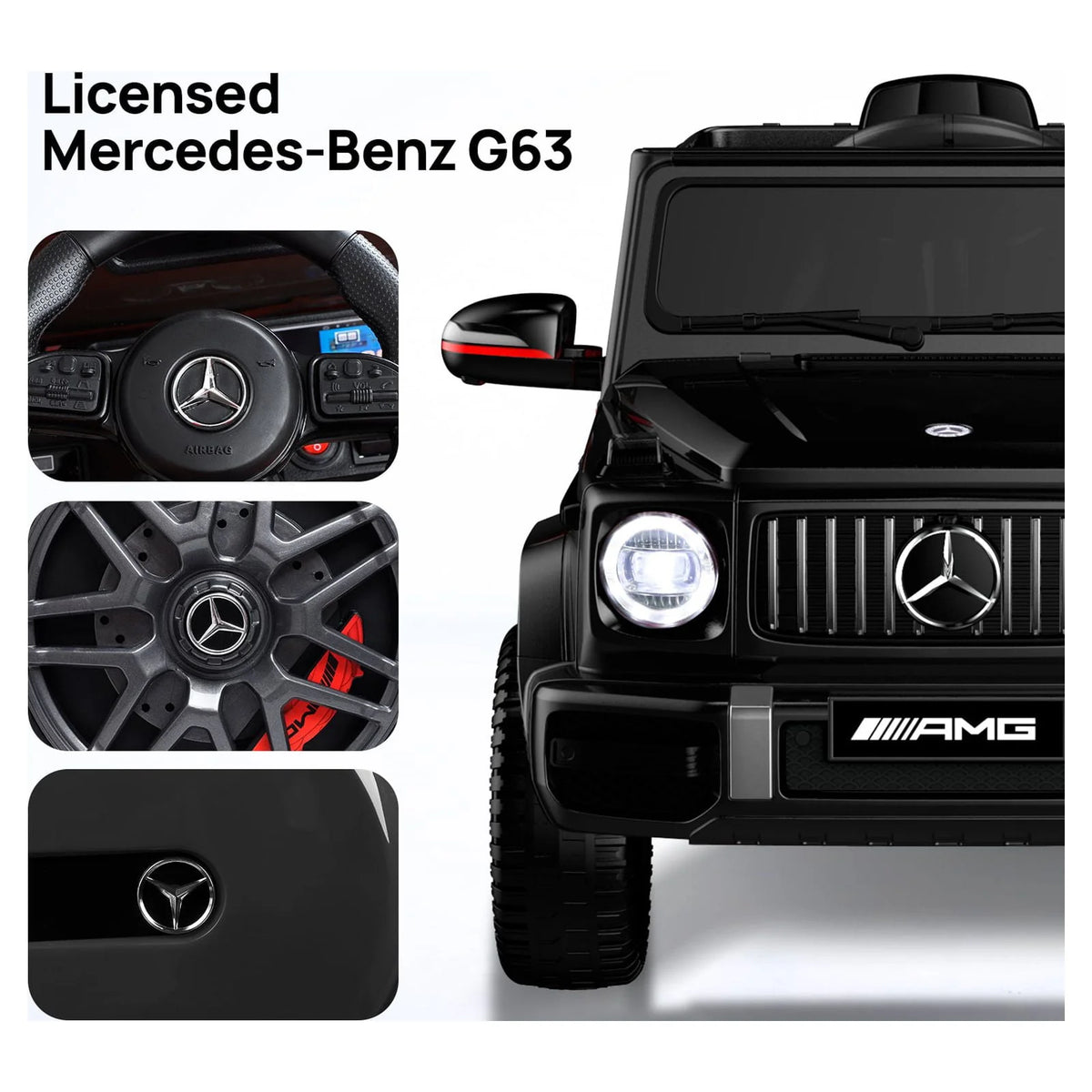 12V Powered Ride on Car 1 Seater with Remote Control L9434