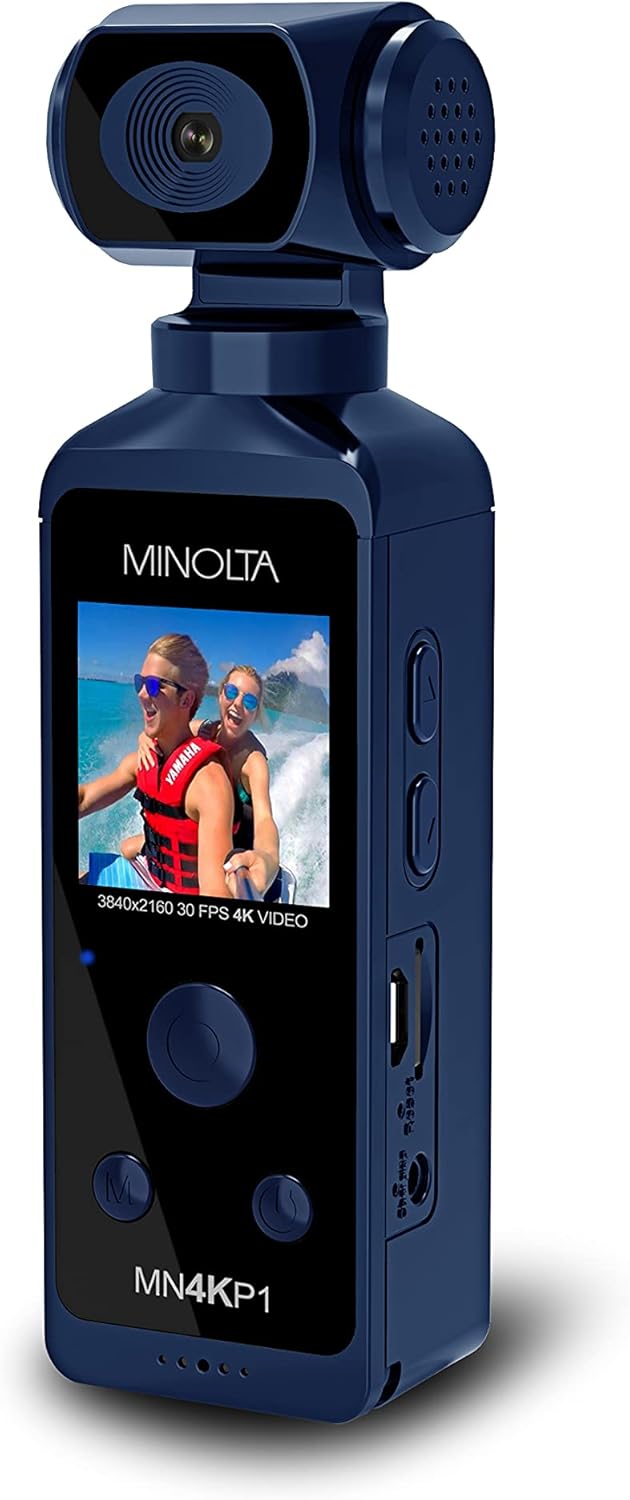 4K Ultra HD Pocket Camcorder, Black A11147