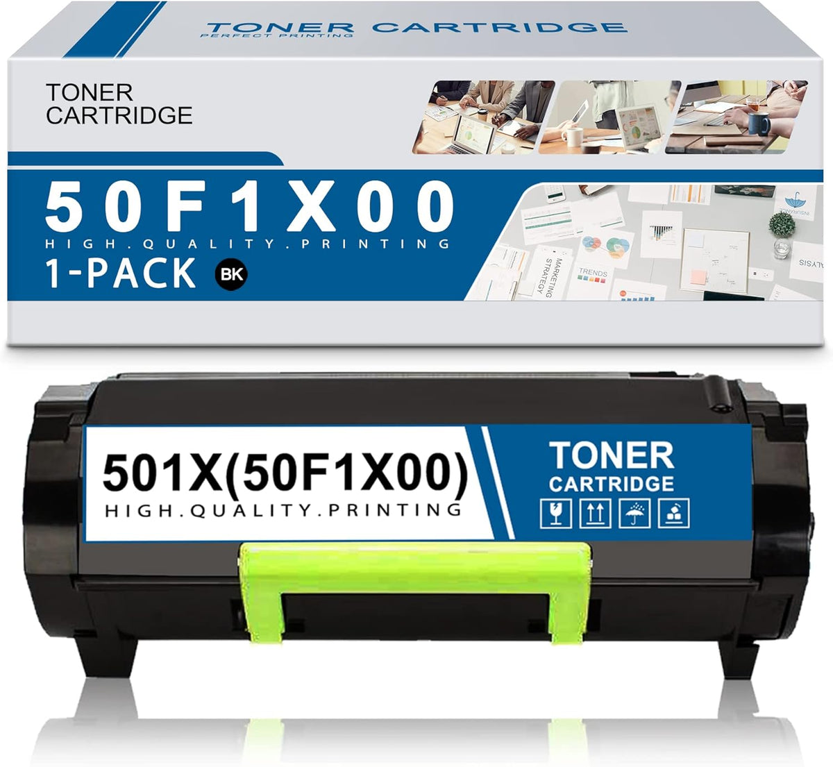 Compatible Remanufactured Black Toner Cartridge H271620