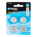 CR2025 Lithium Button Cell Batteries, 4 Pack Z989660