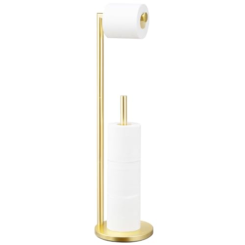 Toilet Paper Holder Stand with Storage J19254