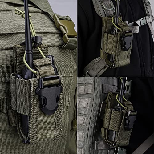 MOLLE Radio Pouch Universal Walkie Talkie Holster W6293