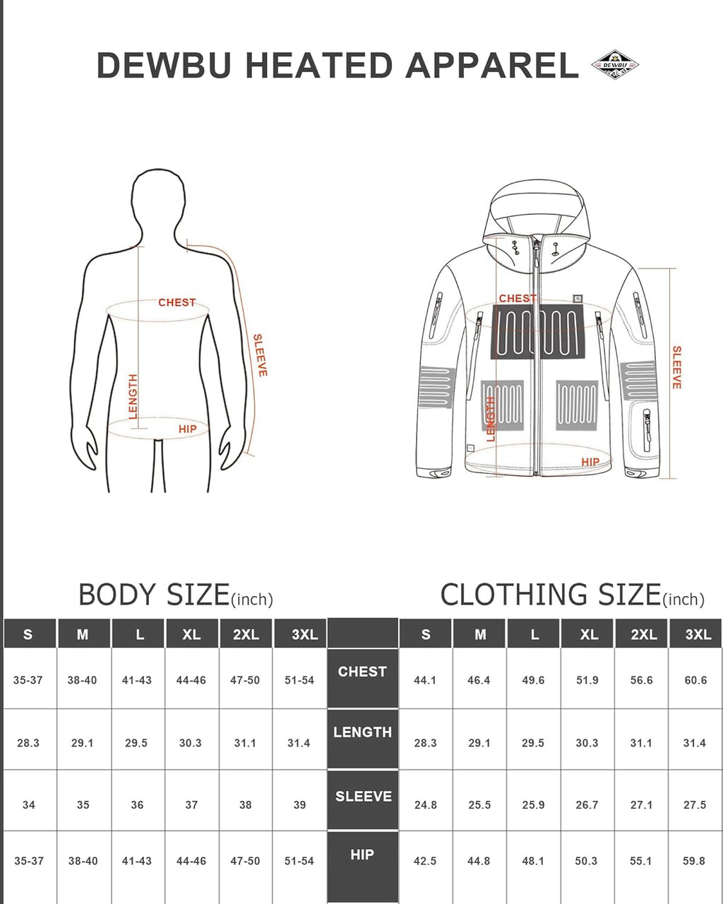 Grey Heated Jacket with 12V Battery Pack C101530