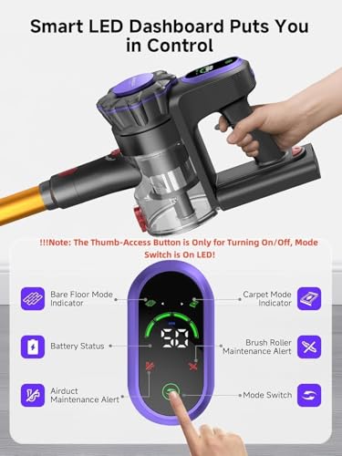Cordless Stick Vacuum Cleaner 45KPa 400W F5070