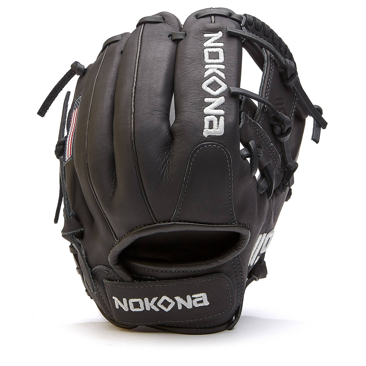 Black 11.5 inch Fastpitch Softball Glove E5738