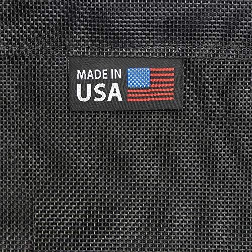 Black Mesh Sun Shade 6' x 12' Q38507