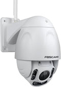 White Outdoor PTZ 4x Optical Zoom HD 1080P WiFi Security Camera I31731