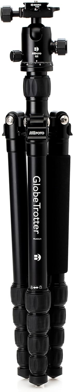 Black Travel Tripod with Ballhead and Monopod G763800