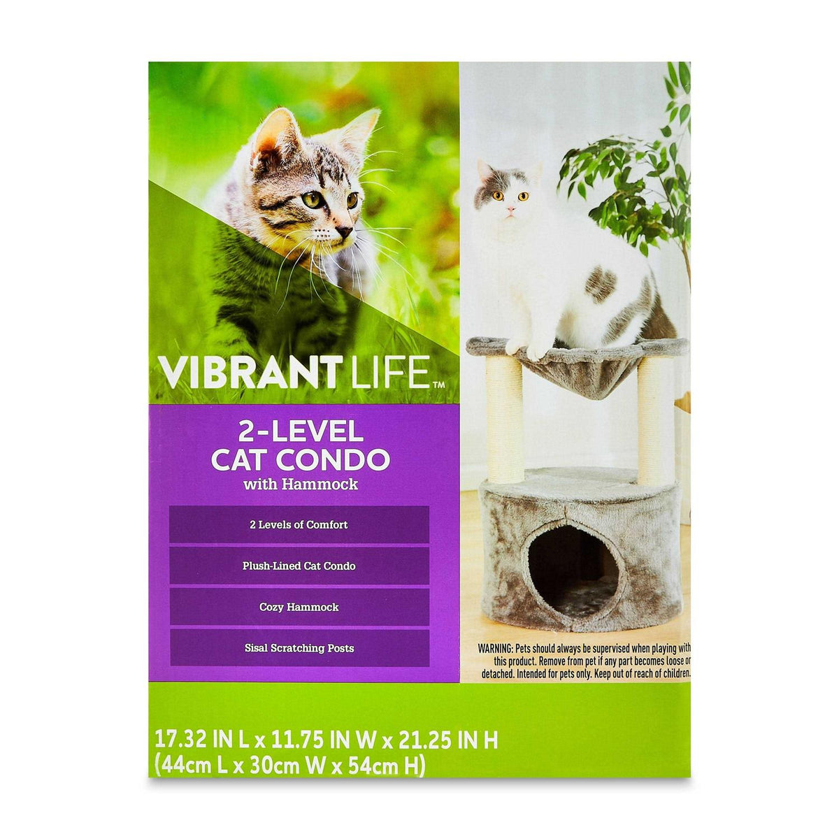 Medium Cat Condo with Hammock B795