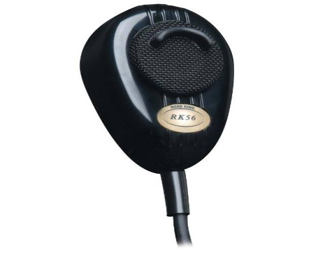 Black 4 Pin Dynamic Noise Canceling CB Microphone S44521