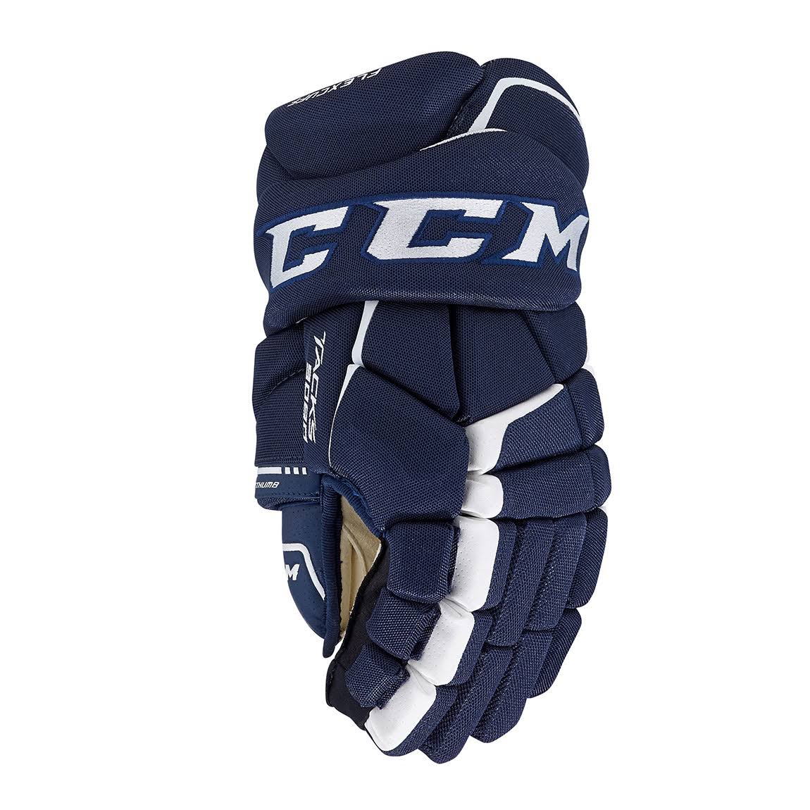 Navy White Hockey Gloves A18722
