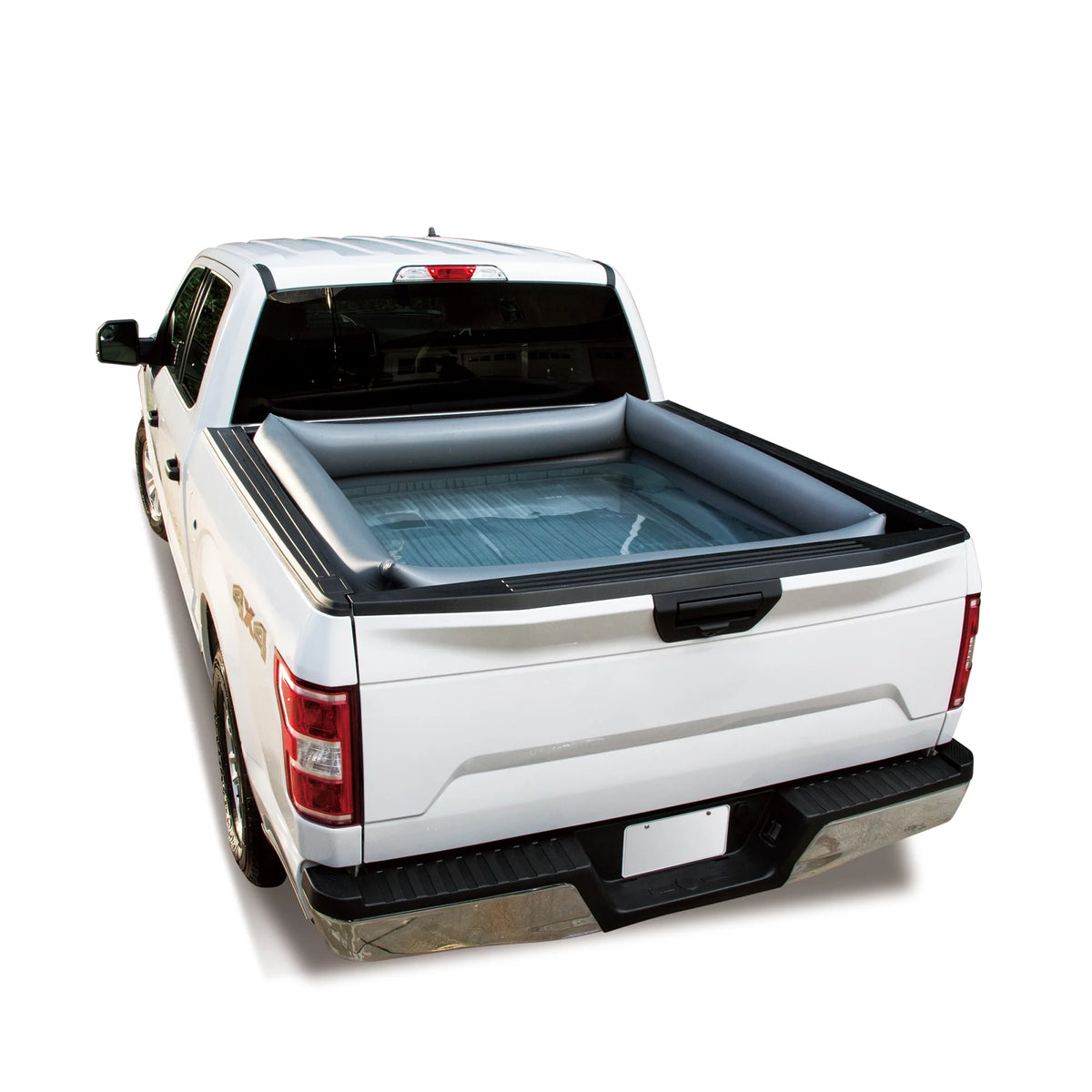 Gray Rectangular Inflatable Pool Q71859