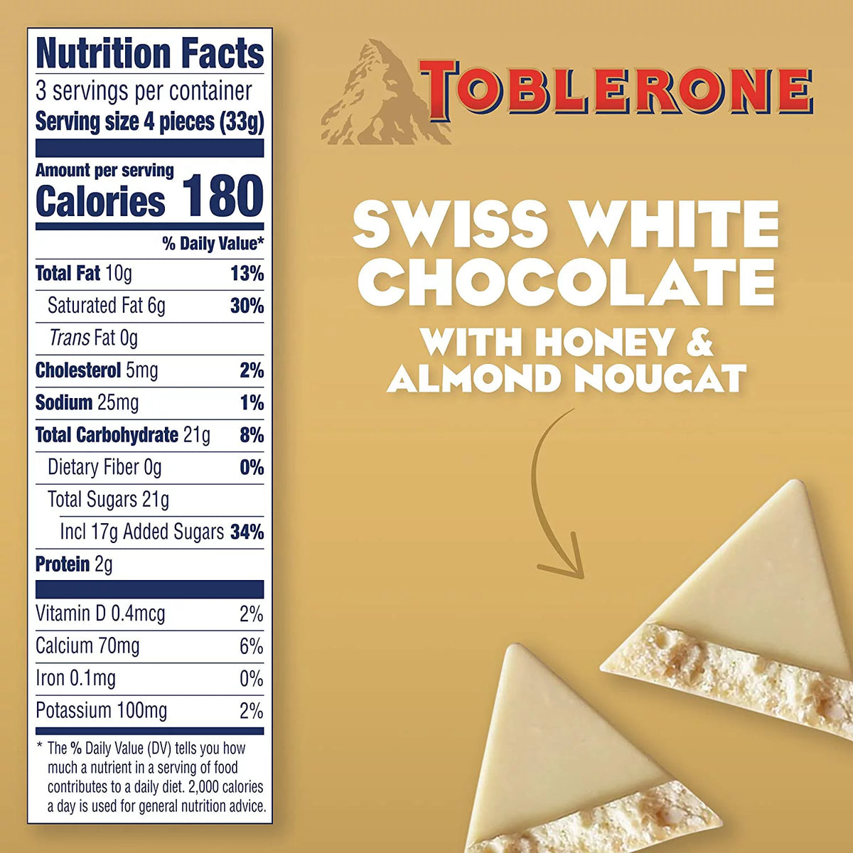 White Chocolate Bar 12 Count H602