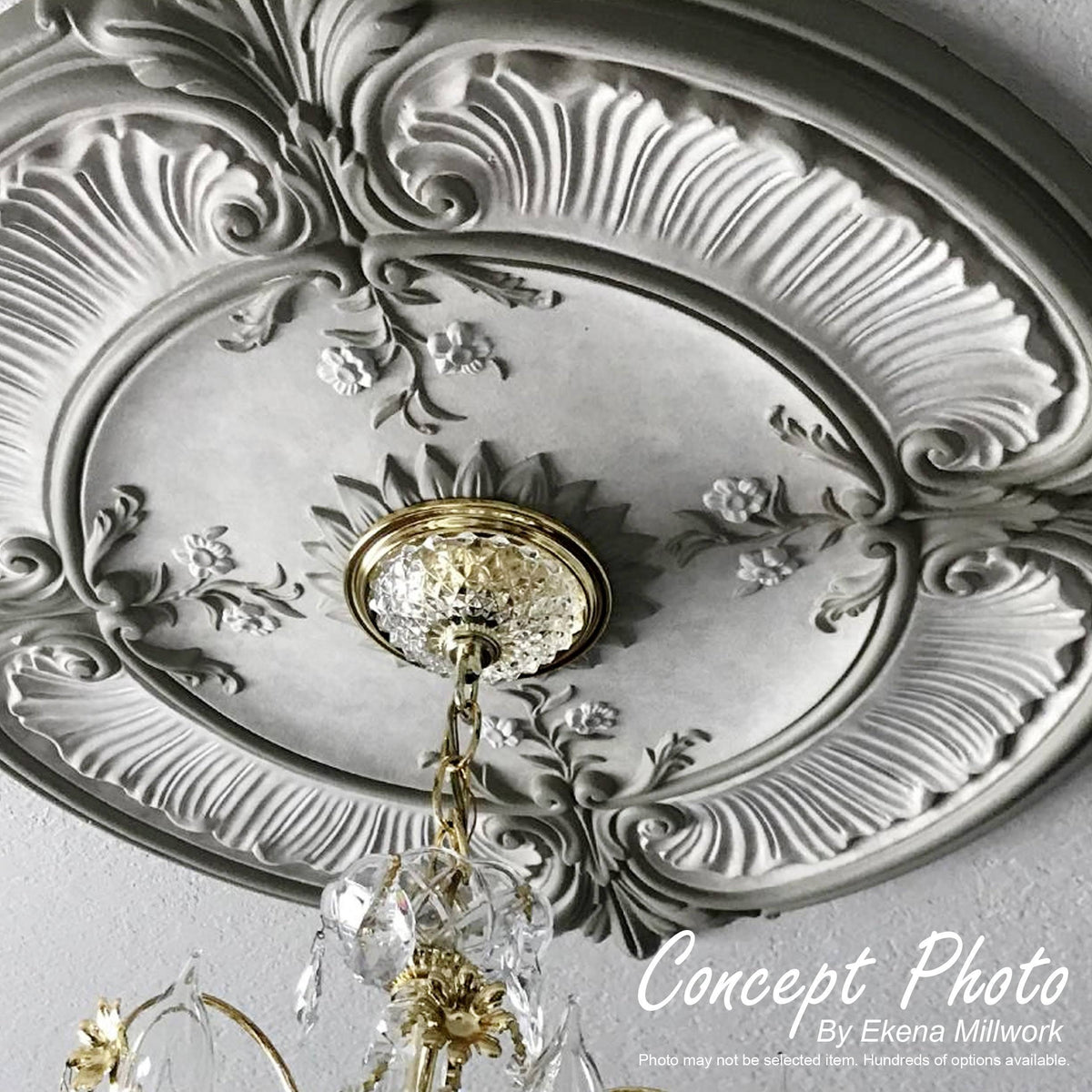 Rose Ceiling Medallion X3559