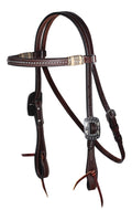 Black Rawhide Dotted Browband Headstall Z5591