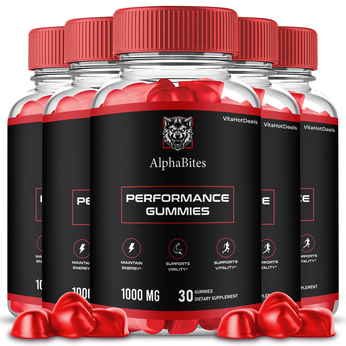 Male Performance Gummies 5 Pack E837