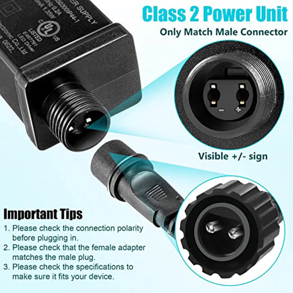12Vdc 1.0A Power Supply for Inflatable Decorations S4949