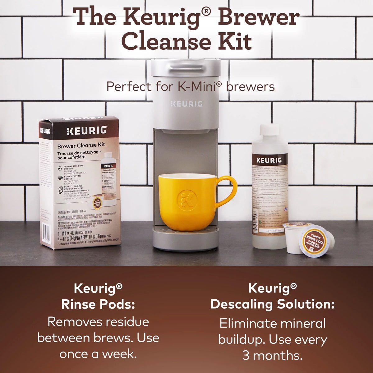 Keurig Brewer Cleanse Kit H358