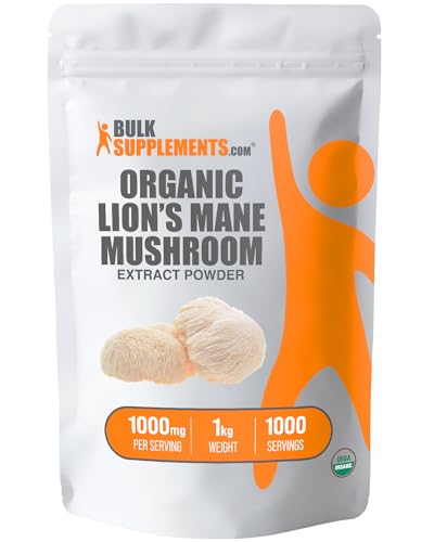 Organic Lions Mane Mushroom Extract Powder 1000mg 1kg B16870