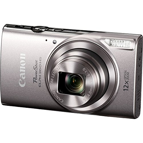 Black Digital Camera with 12x Optical Zoom and Image Stabilization N879