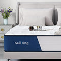 King Size 10 Inch Hybrid Memory Foam Innerspring Medium Firm Mattress O630