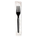 Black Polystyrene Fork G369