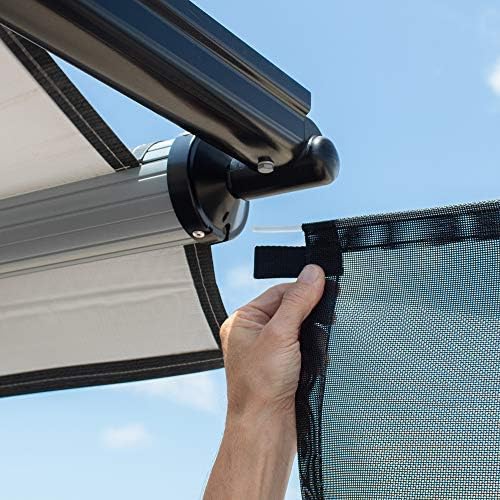 Black Mesh Sun Shade 6' x 12' Q38507