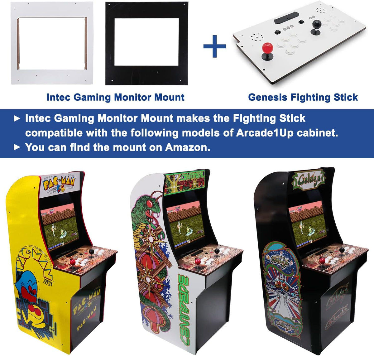 Gaming Fighting Stick for Arcade1Up Cabinet A732
