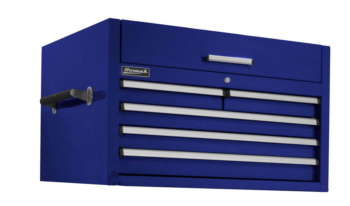 Blue 5-Drawer Top Chest Z923