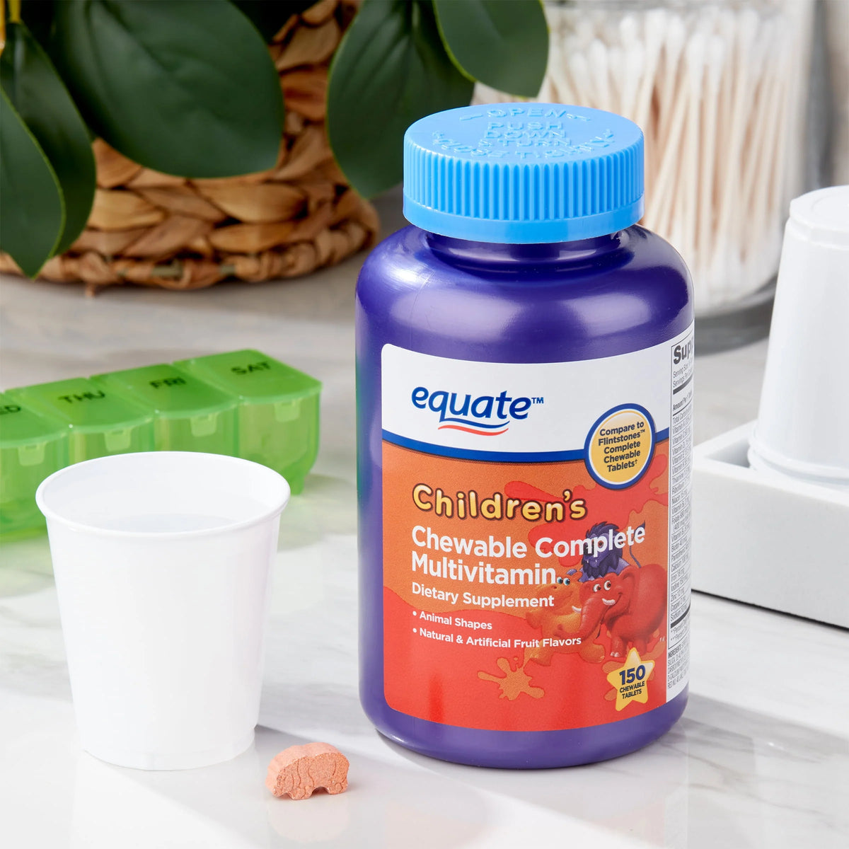 150 Count Children's Chewable Multivitamin Tablets W768733