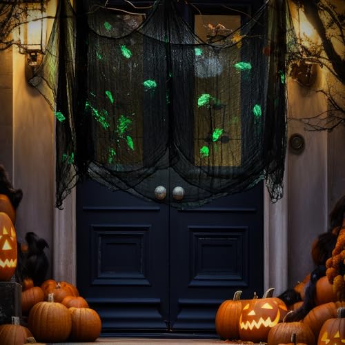 Luminous Halloween Cheesecloth Fabric Decorations O629727