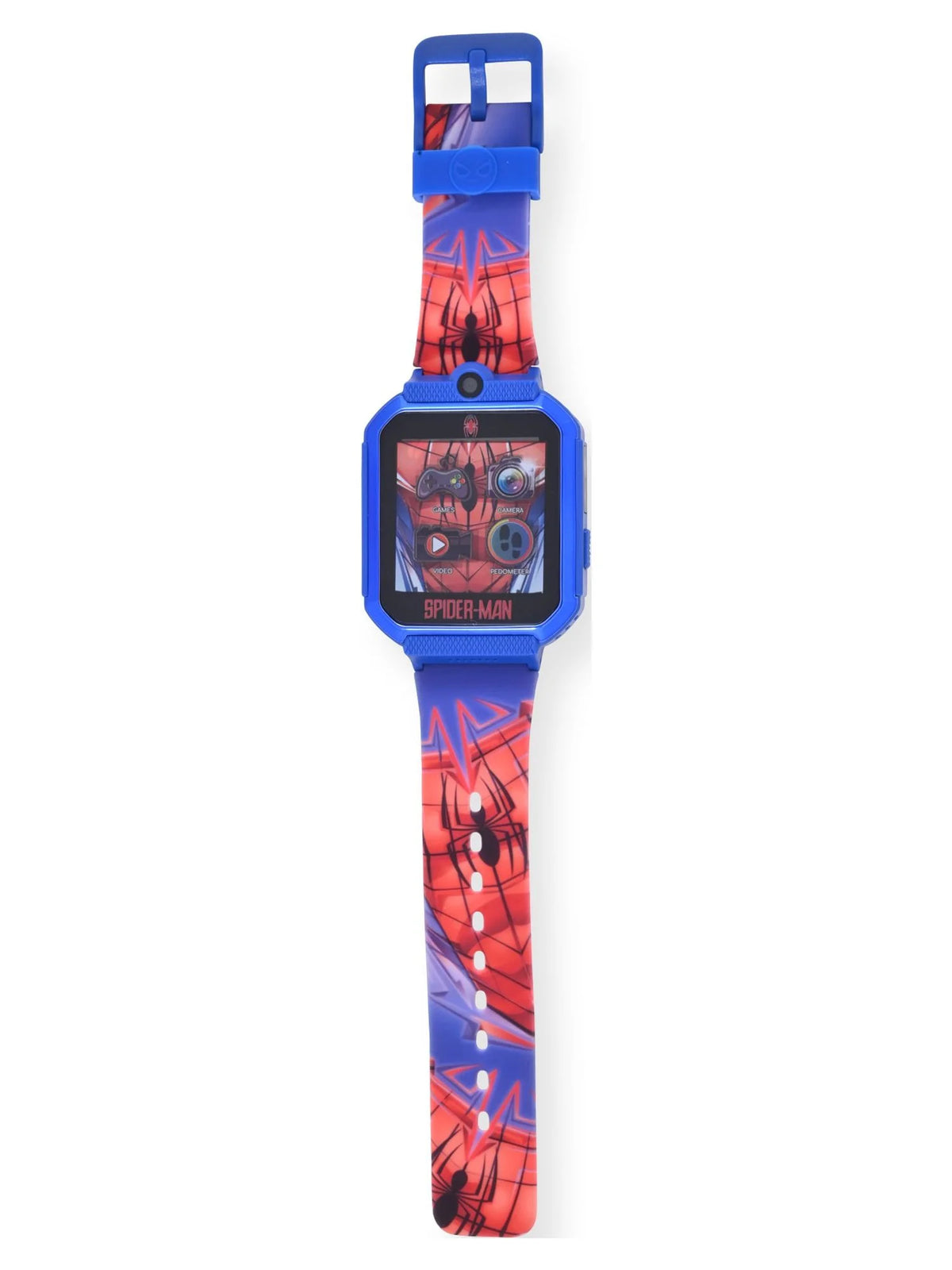 Smart Watch with Silicone Strap and Metallic Blue Case 42mm K71606