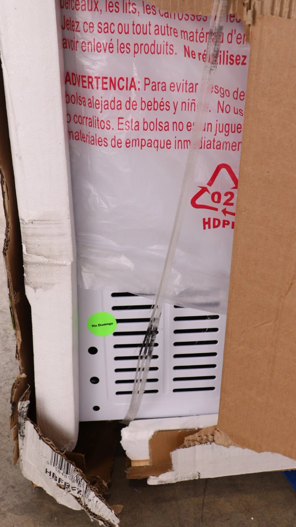 White Dual Door Chest Freezer O29665