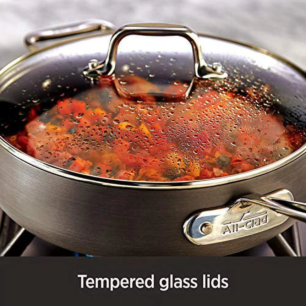 2 Piece Nonstick Fry Pan and Saute Pan Set W260