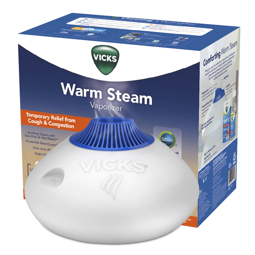 White Warm Steam Humidifier A41636