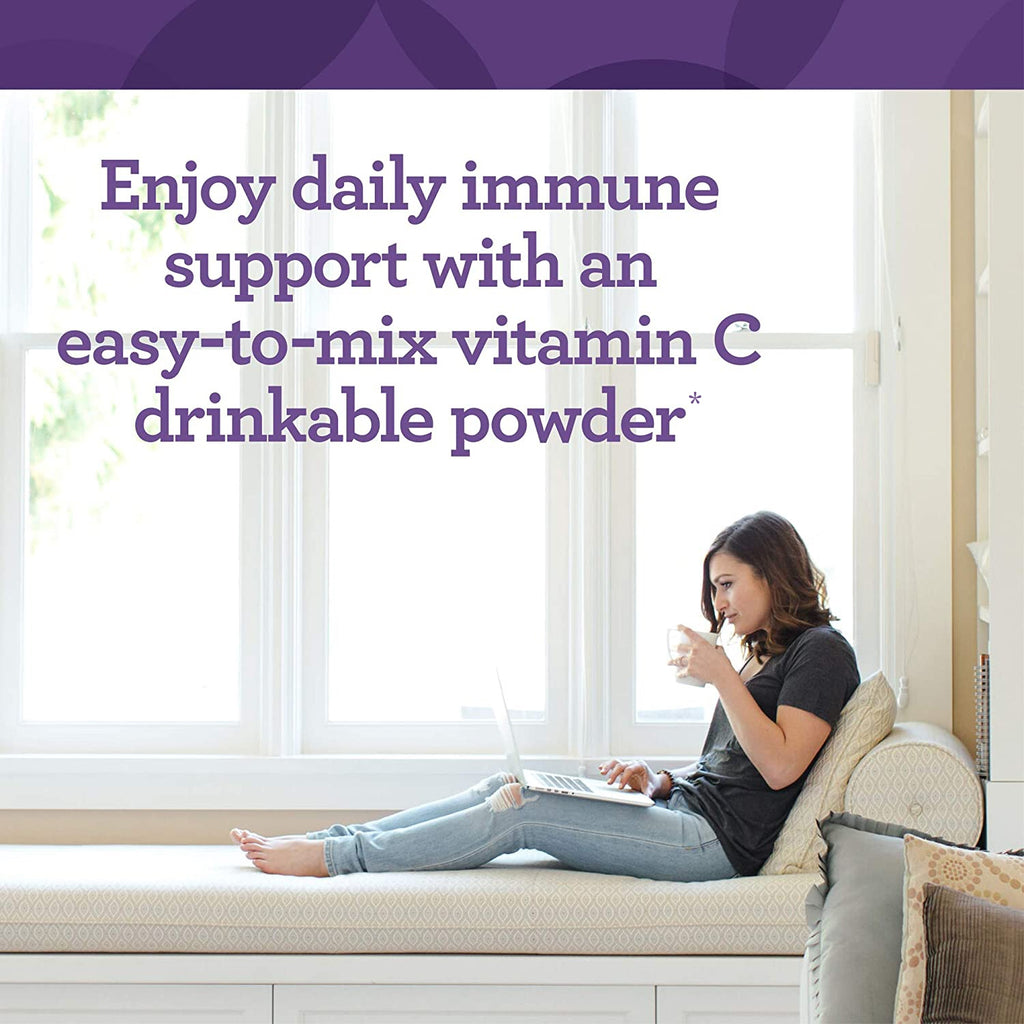 C Complete Powder Antioxidant Vitamin C Supplement Vegetarian Non-GMO 2.96 Oz. 30 Servings H721546