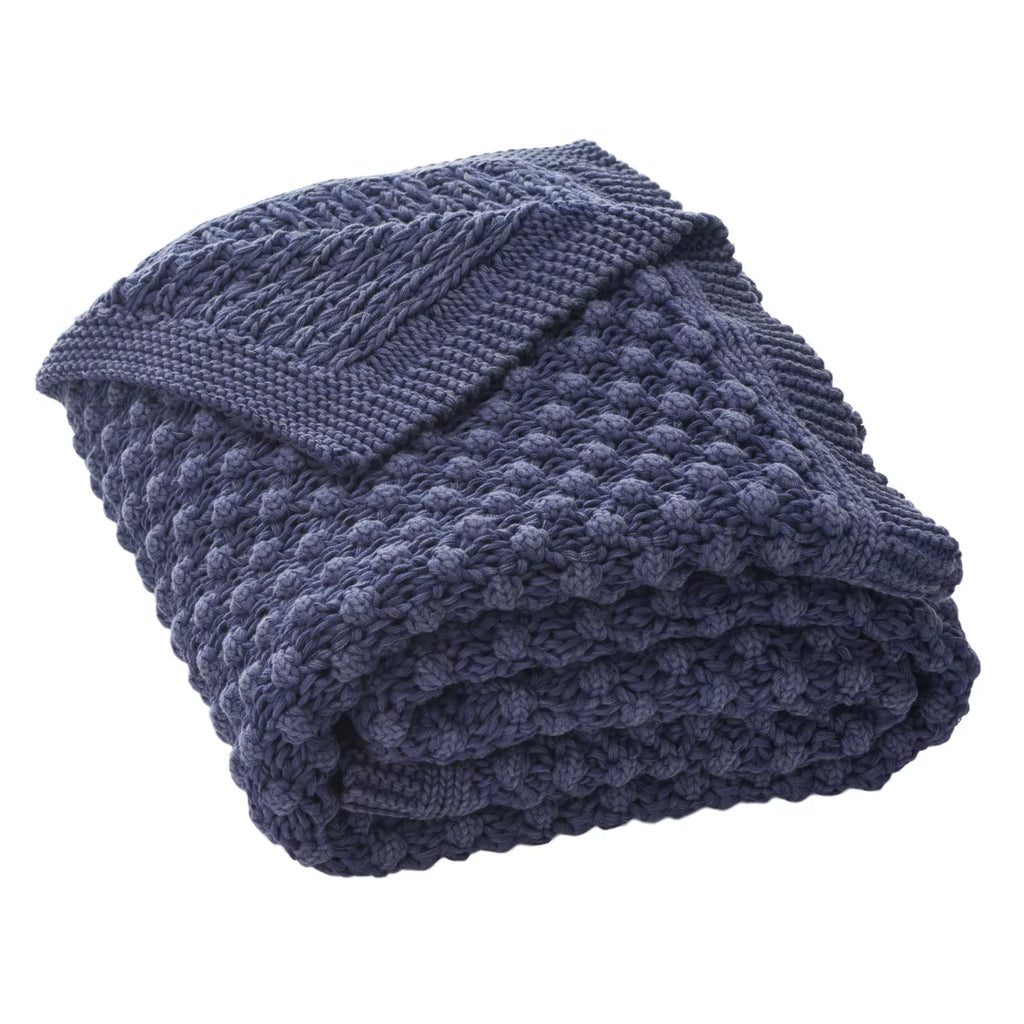 Solid Braided Throw 50" x 60" S9914