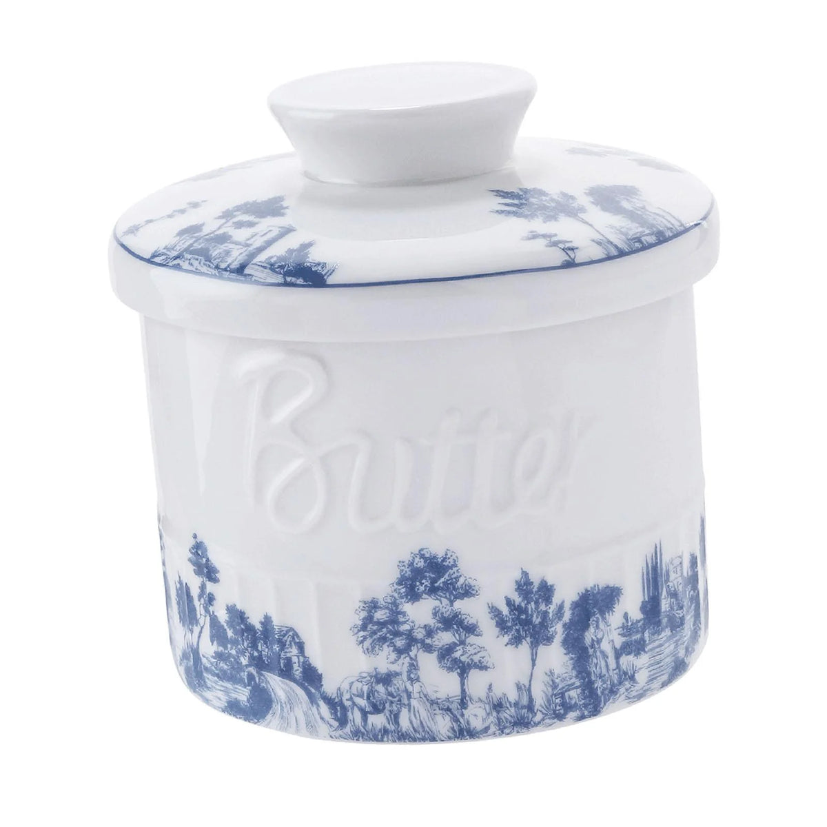 Butter Crock with Lid Butter Keeper Butter Container French Butter Dish V674
