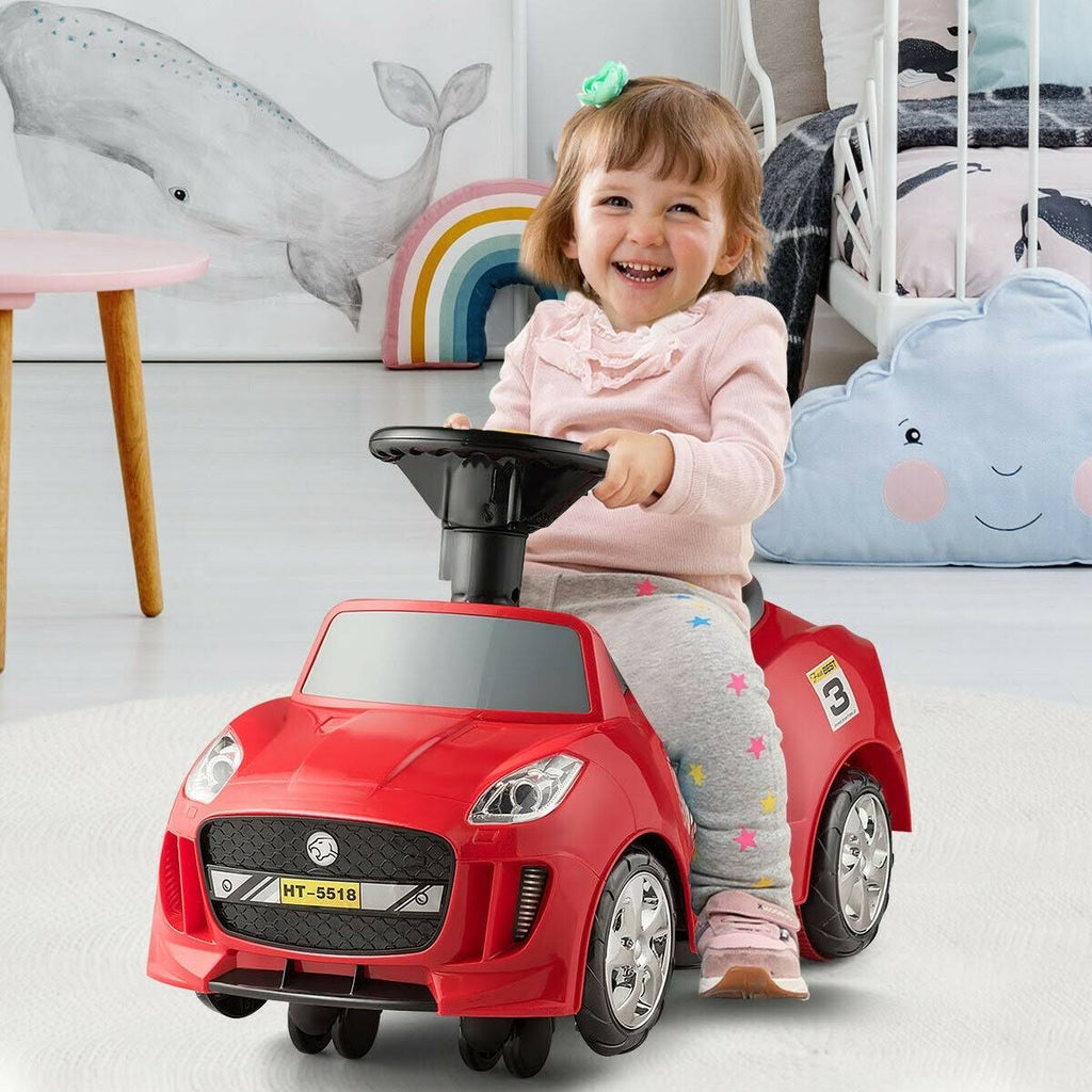 Red 3 in 1 Kids Ride on Push Car Stroller Wagon C708