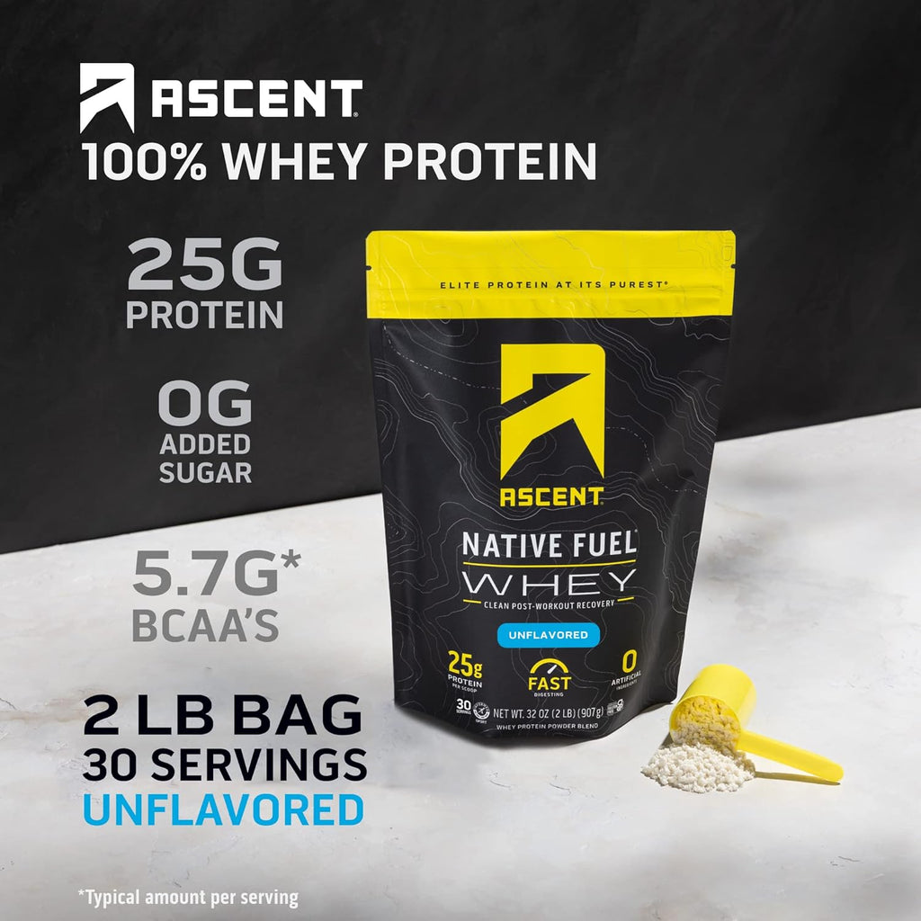 Unflavored 2 lb & Chocolate 18 Servings Protein Powder M3129