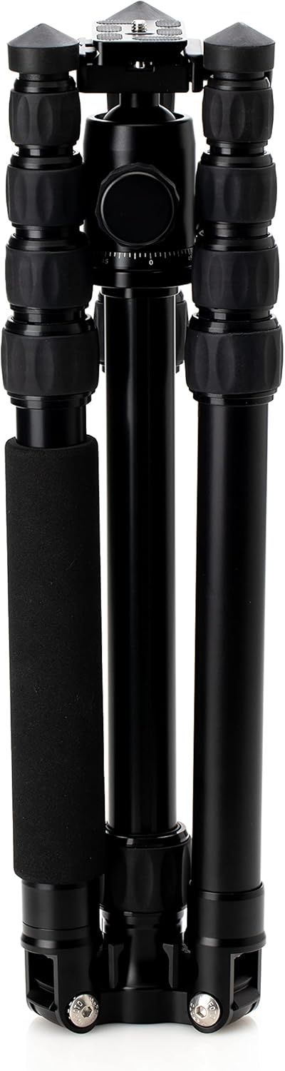 Black Travel Tripod with Ballhead and Monopod G763800